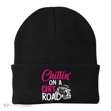 Chillin On A Dirt Road Side By Side Utv Beanie