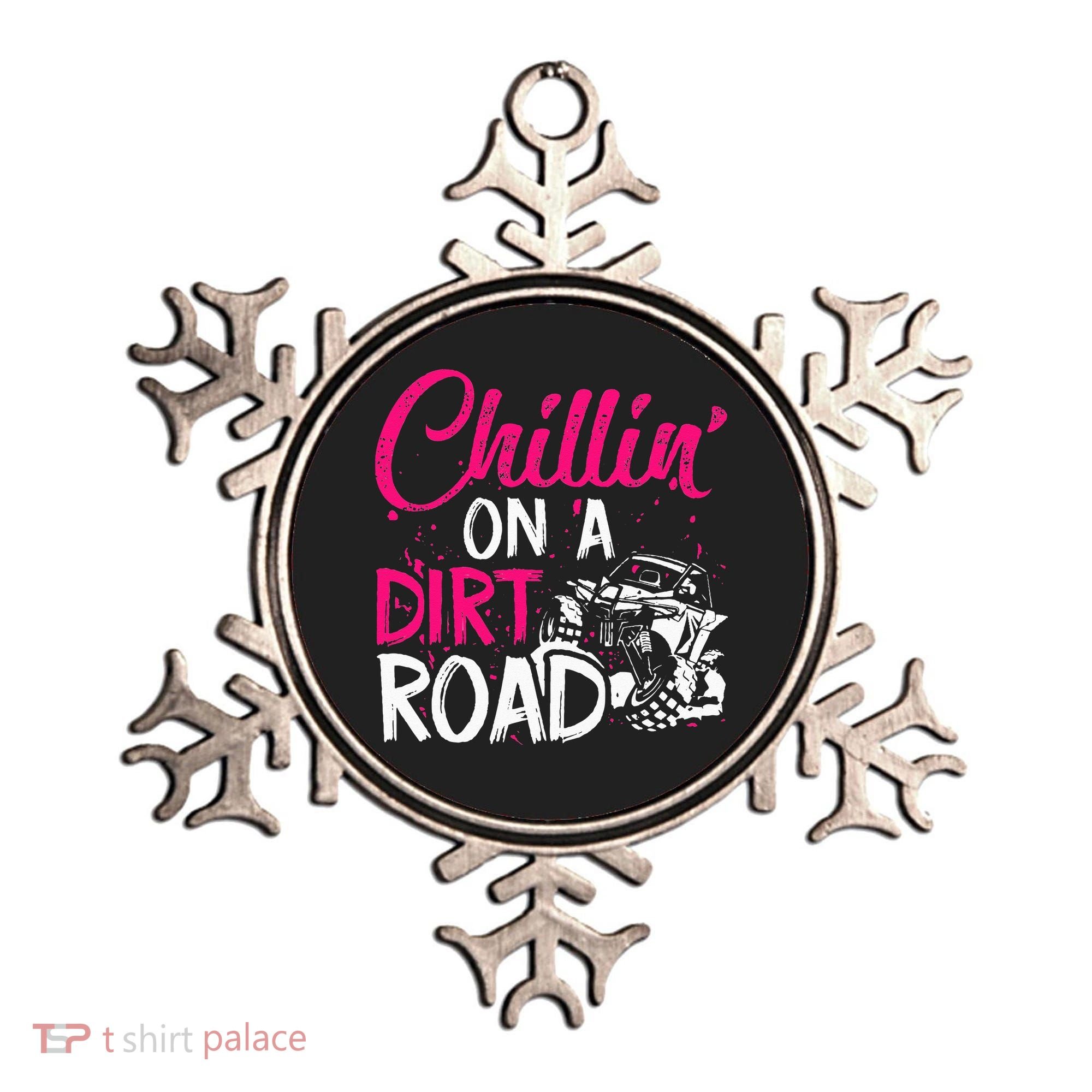 Chillin On A Dirt Road Side By Side Utv Ornament