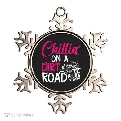 Chillin On A Dirt Road Side By Side Utv Ornament