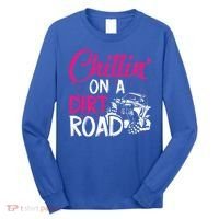 Chillin On A Dirt Road Side By Side Utv Long Sleeve Shirt thumb 0