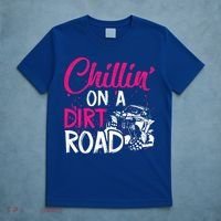 Chillin On A Dirt Road Side By Side Utv T-Shirt thumb 5