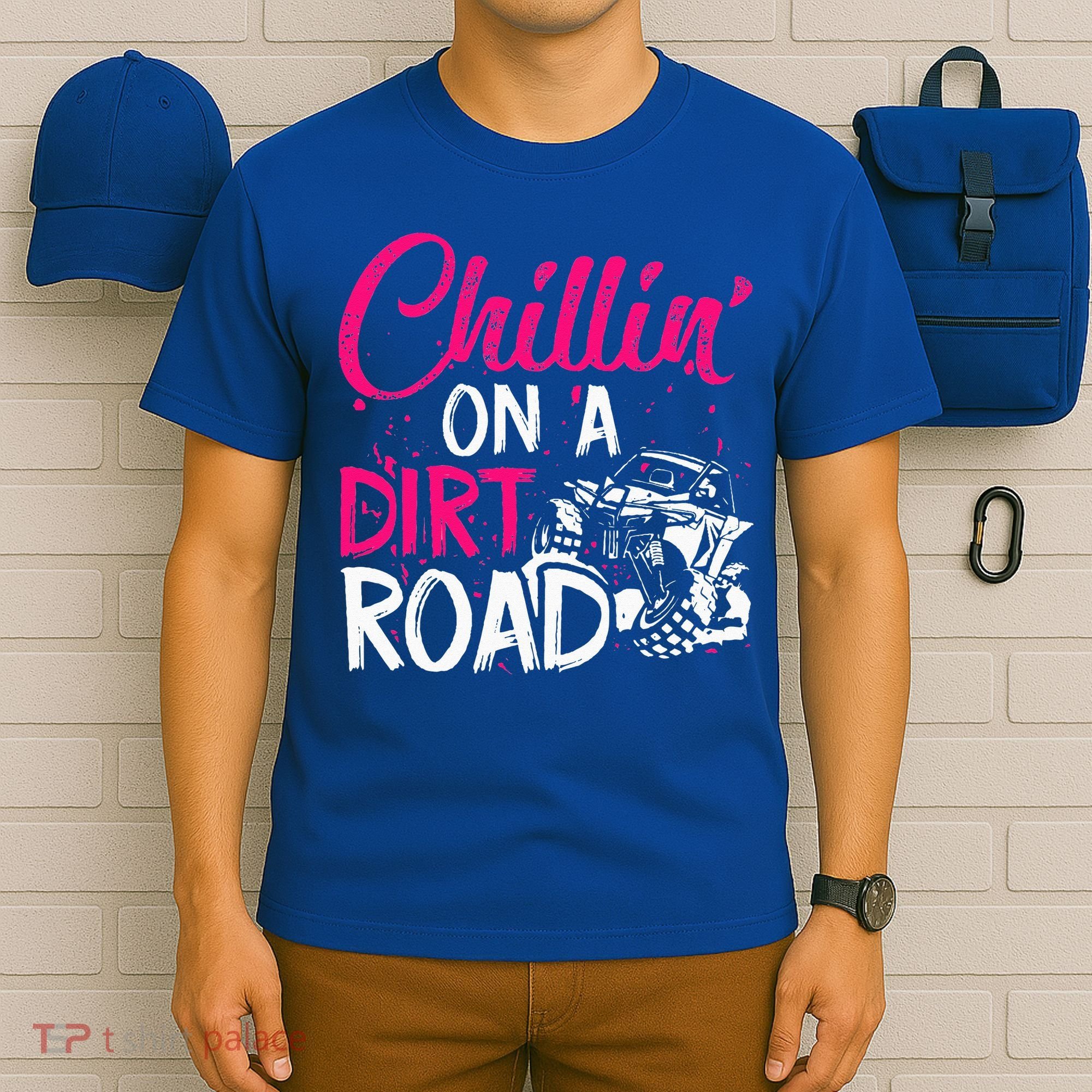 Chillin On A Dirt Road Side By Side Utv T-Shirt
