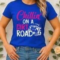 Chillin On A Dirt Road Side By Side Utv Women's T-Shirt thumb 2