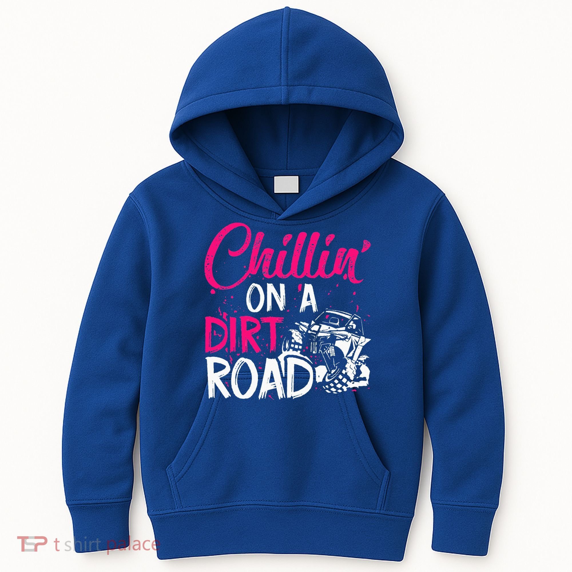 Chillin On A Dirt Road Side By Side Utv Kids Hoodie