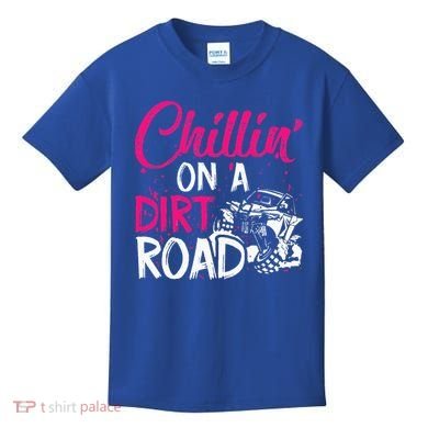 Chillin On A Dirt Road Side By Side Utv Kids T-Shirt