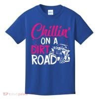 Chillin On A Dirt Road Side By Side Utv Kids T-Shirt thumb 0