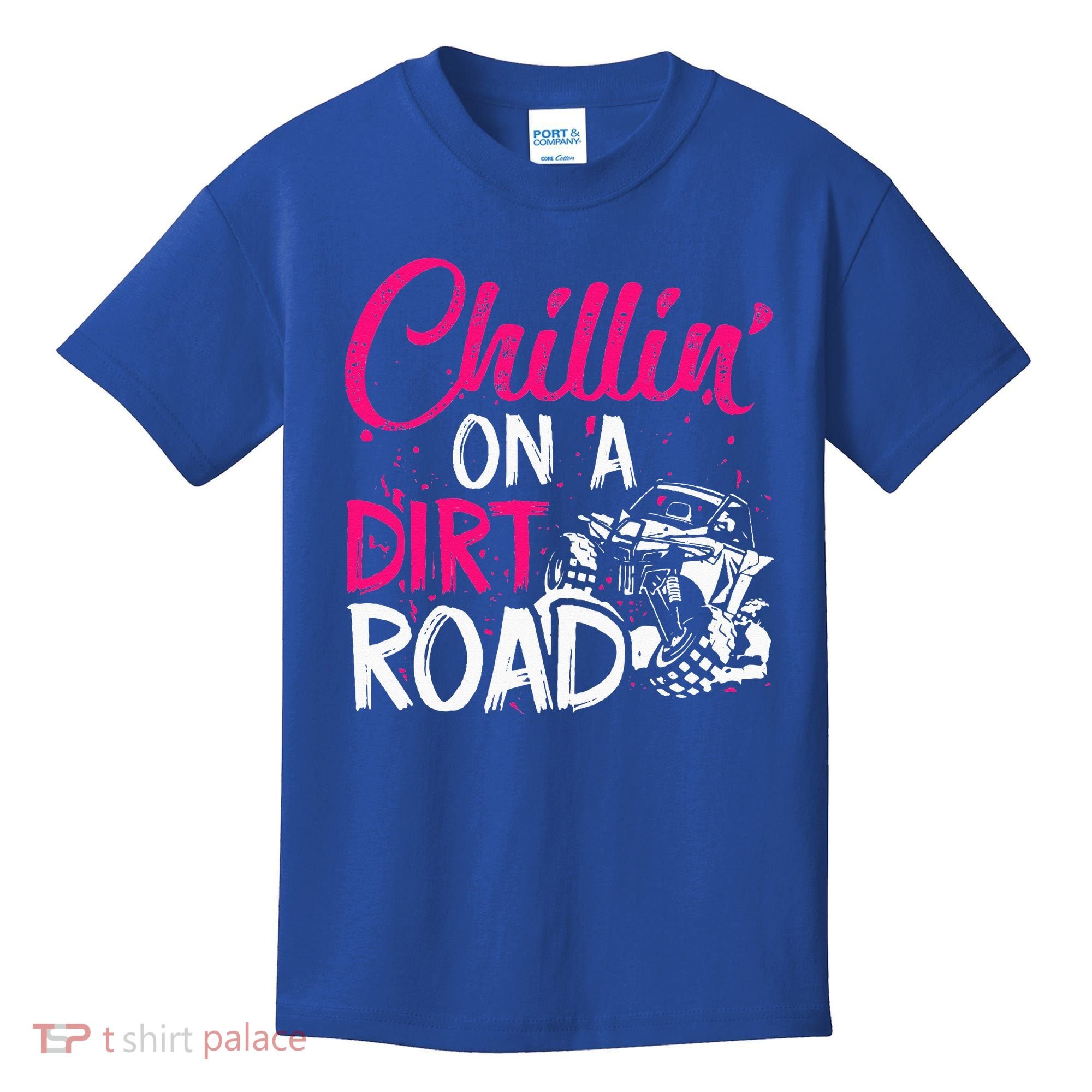 Chillin On A Dirt Road Side By Side Utv Kids T-Shirt