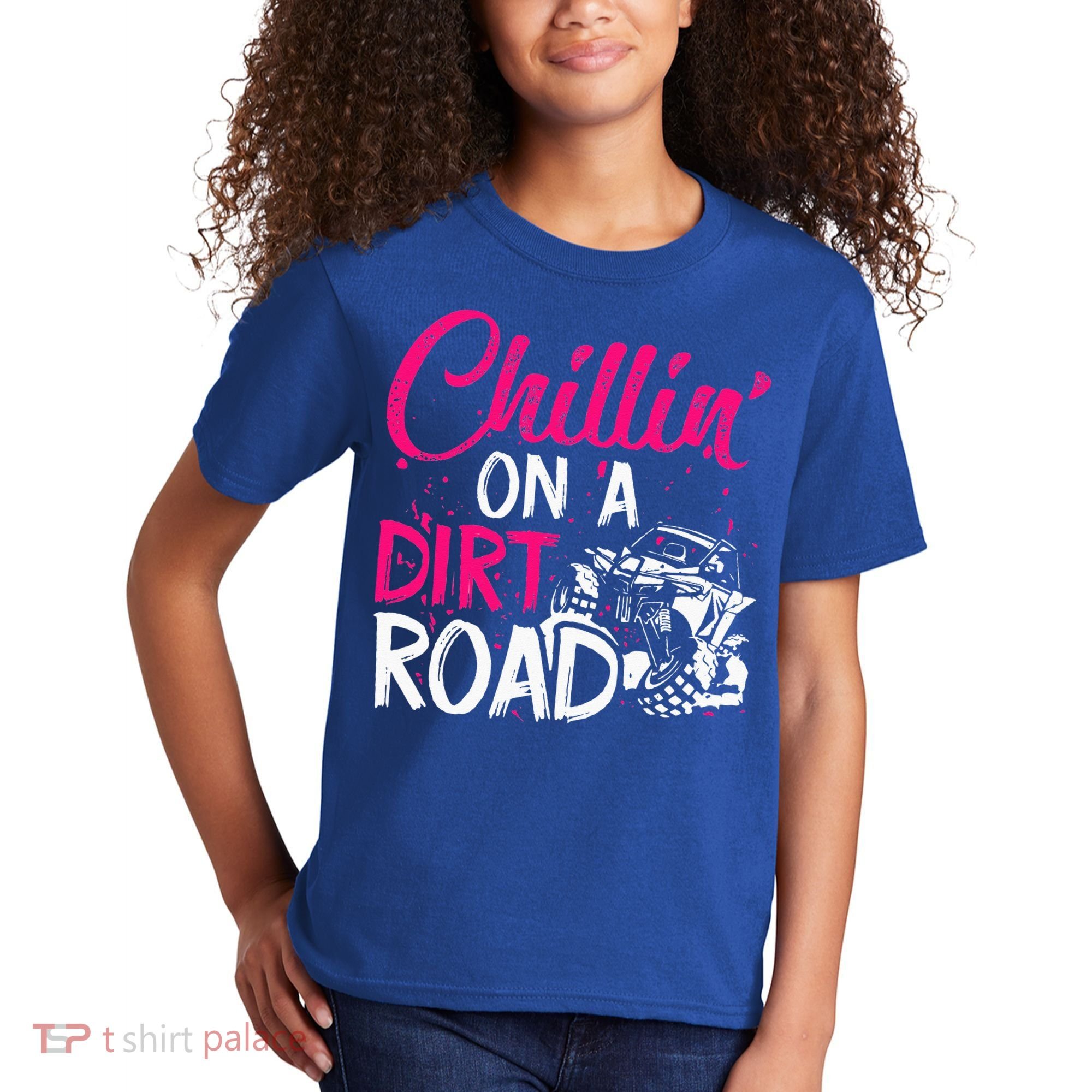 Chillin On A Dirt Road Side By Side Utv Kids T-Shirt