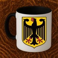 Coat Of Arms Of Germany | German Eagle Coffee Mug thumb 2