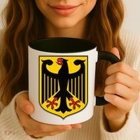 Coat Of Arms Of Germany | German Eagle Coffee Mug thumb 3