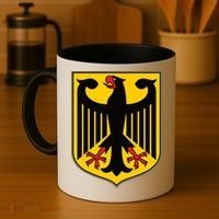 Coat Of Arms Of Germany | German Eagle Coffee Mug thumb 4