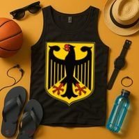 Coat Of Arms Of Germany | German Eagle Tank Top thumb 4