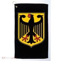 Coat Of Arms Of Germany | German Eagle Golf Towel thumb 0
