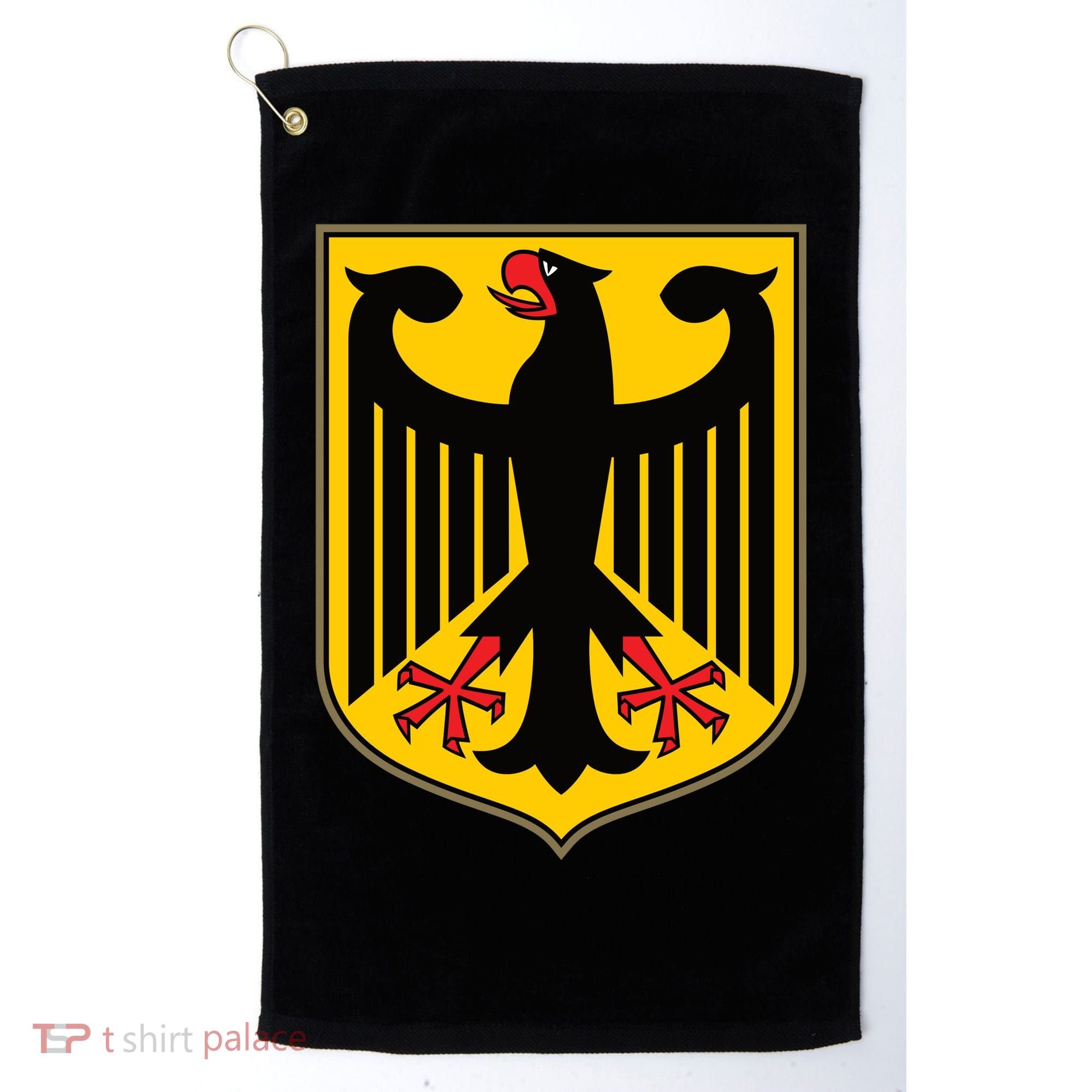 Coat Of Arms Of Germany | German Eagle Golf Towel