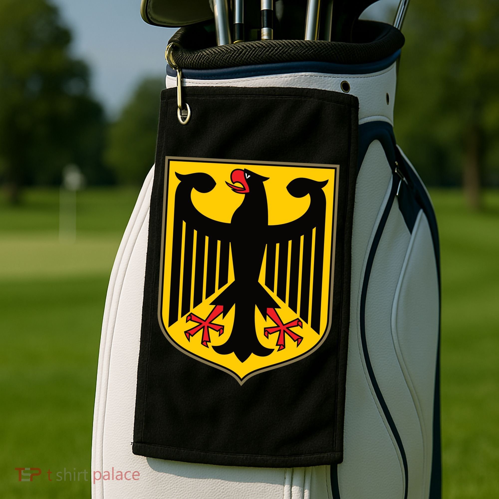 Coat Of Arms Of Germany | German Eagle Golf Towel