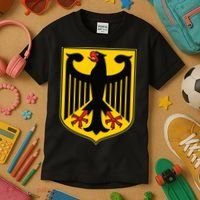 Coat Of Arms Of Germany | German Eagle Kids T-Shirt thumb 3
