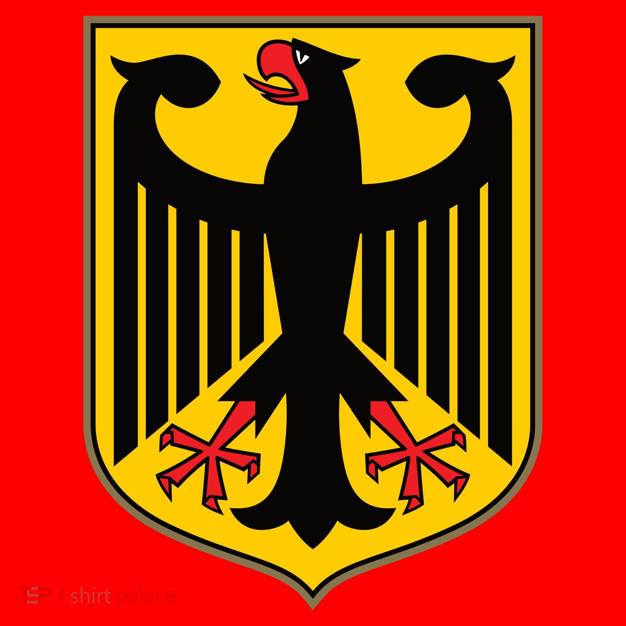 Coat Of Arms Of Germany | German Eagle Santa Hat