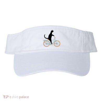 Cat On A Bike Funny Visor