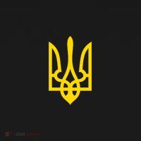 Coat Of Arms Of Ukraine Emblem Small Chest Print Women's Hoodie thumb 2