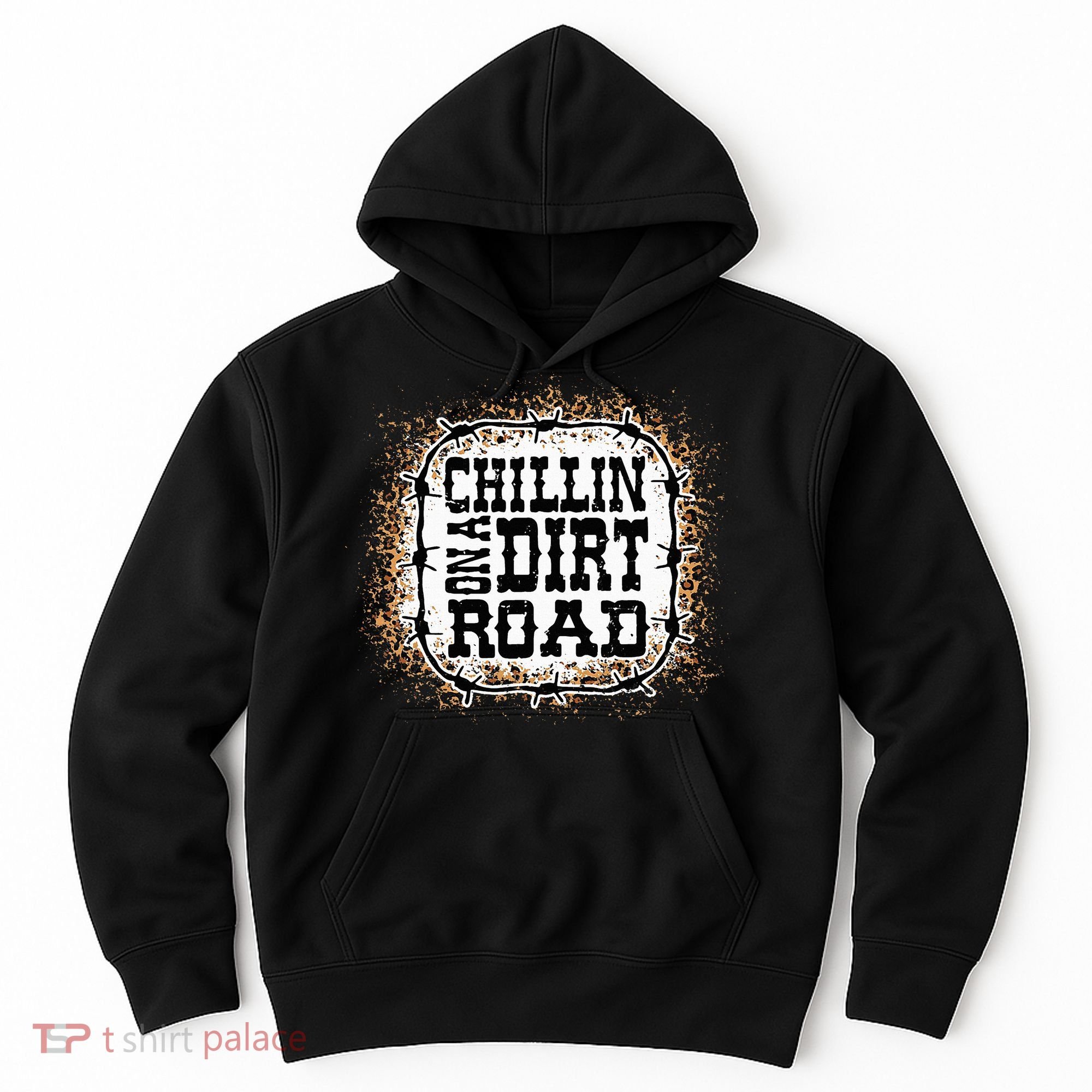 Chillin On A Dirt Road Country Music Hoodie