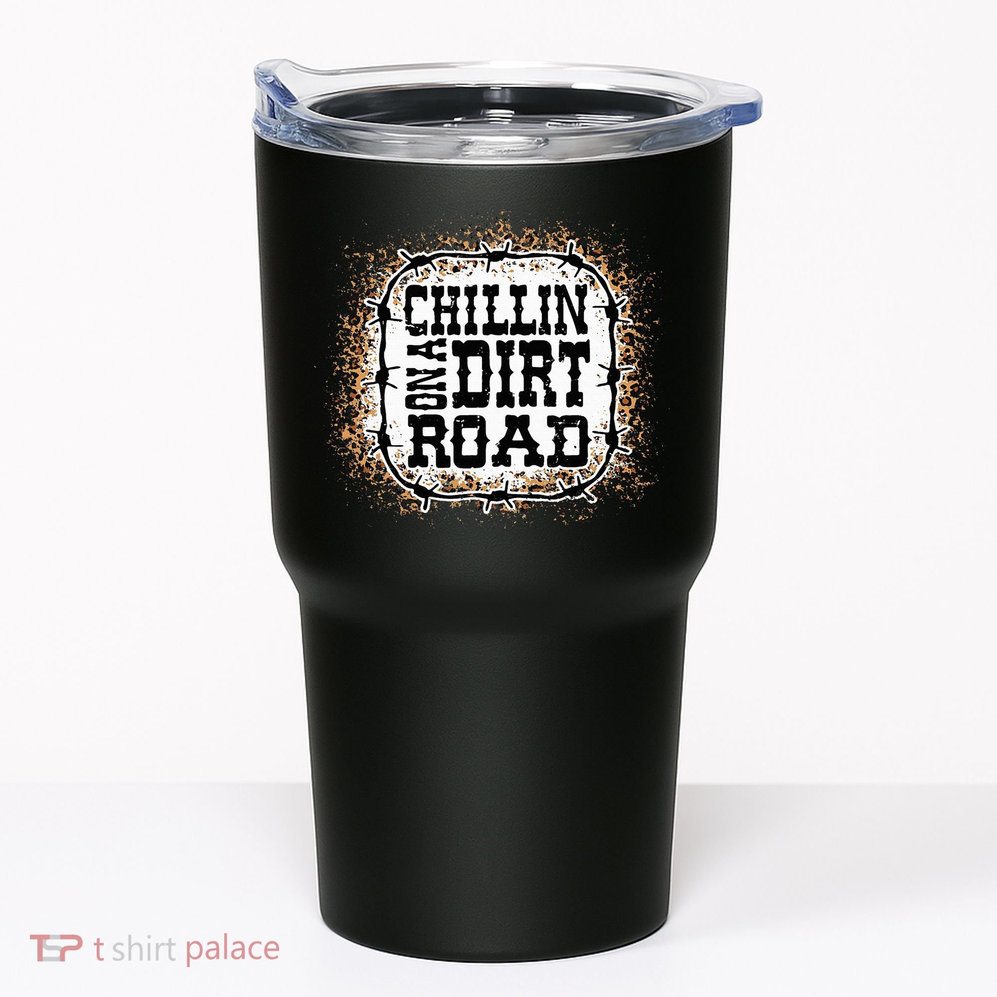 Chillin On A Dirt Road Country Music Tumbler