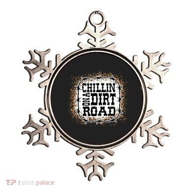 Chillin On A Dirt Road Country Music Ornament