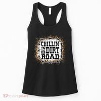 Chillin On A Dirt Road Country Music Women's Tank Top thumb 0