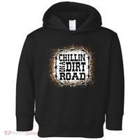 Chillin On A Dirt Road Country Music Toddler Hoodie thumb 0