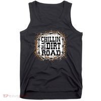 Chillin On A Dirt Road Country Music Tank Top thumb 0
