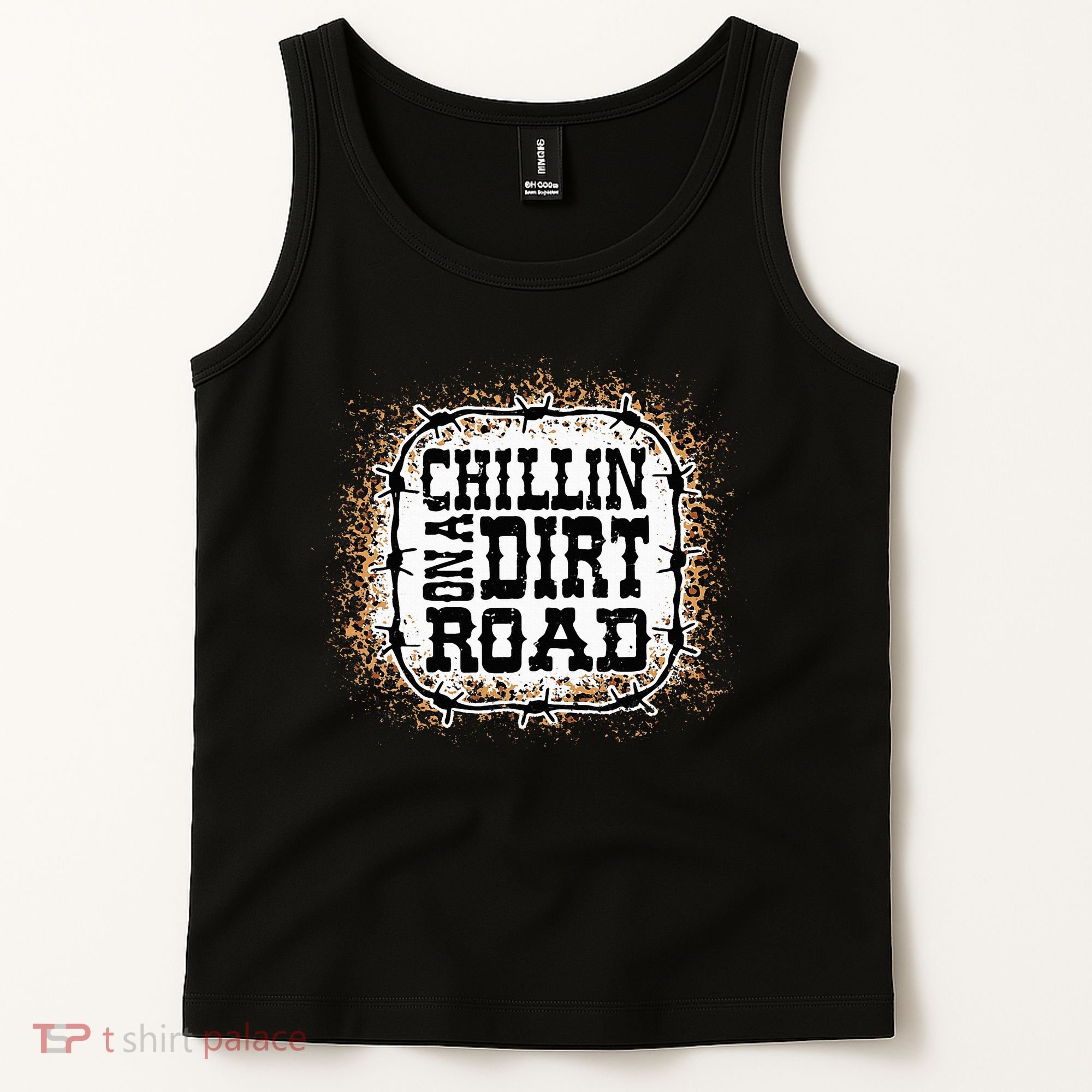 Chillin On A Dirt Road Country Music Tank Top