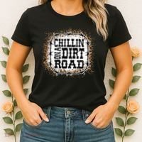 Chillin On A Dirt Road Country Music Women's T-Shirt thumb 2