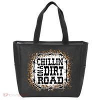 Chillin On A Dirt Road Country Music Tote Bag thumb 0