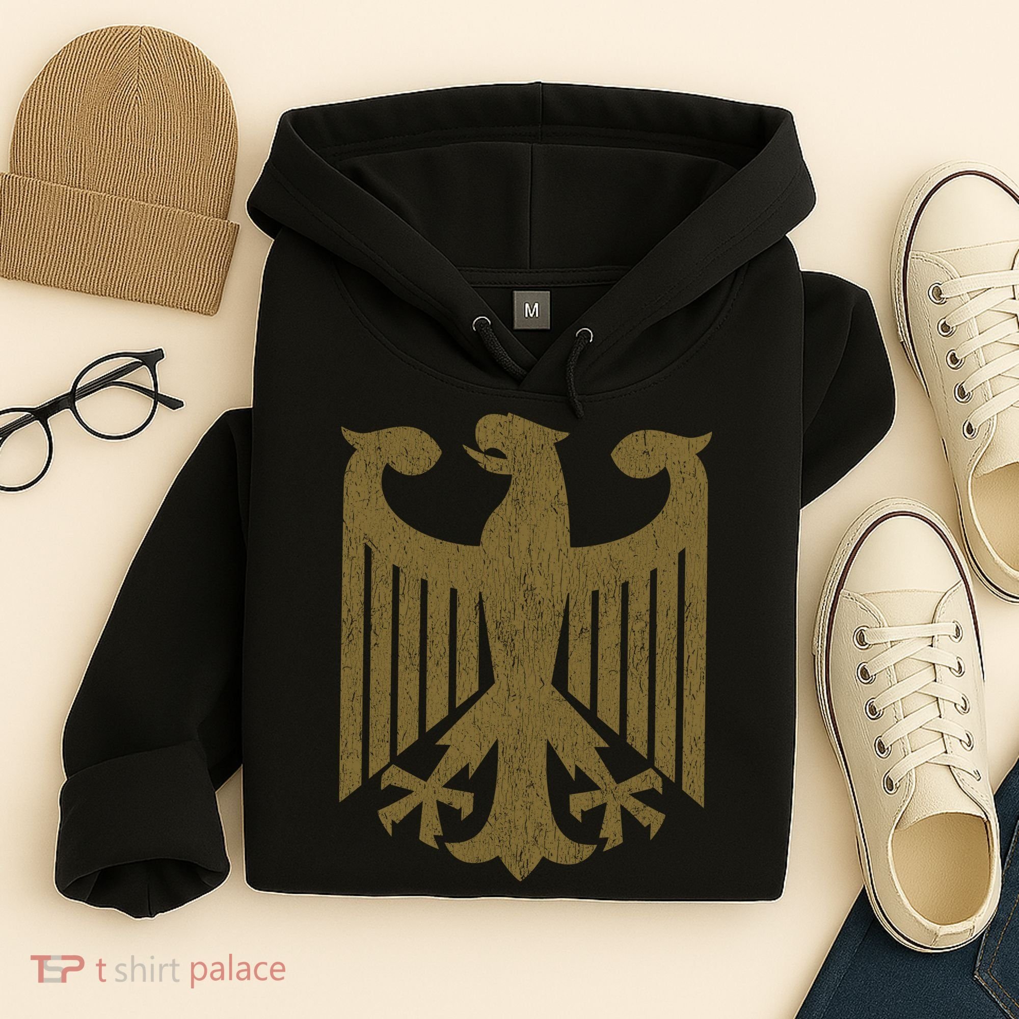 Coat Of Arms Germany | German Eagle Gold Souvenir Hoodie