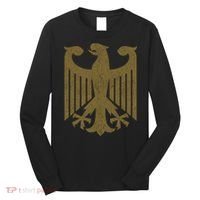Coat Of Arms Germany | German Eagle Gold Souvenir Long Sleeve Shirt thumb 0
