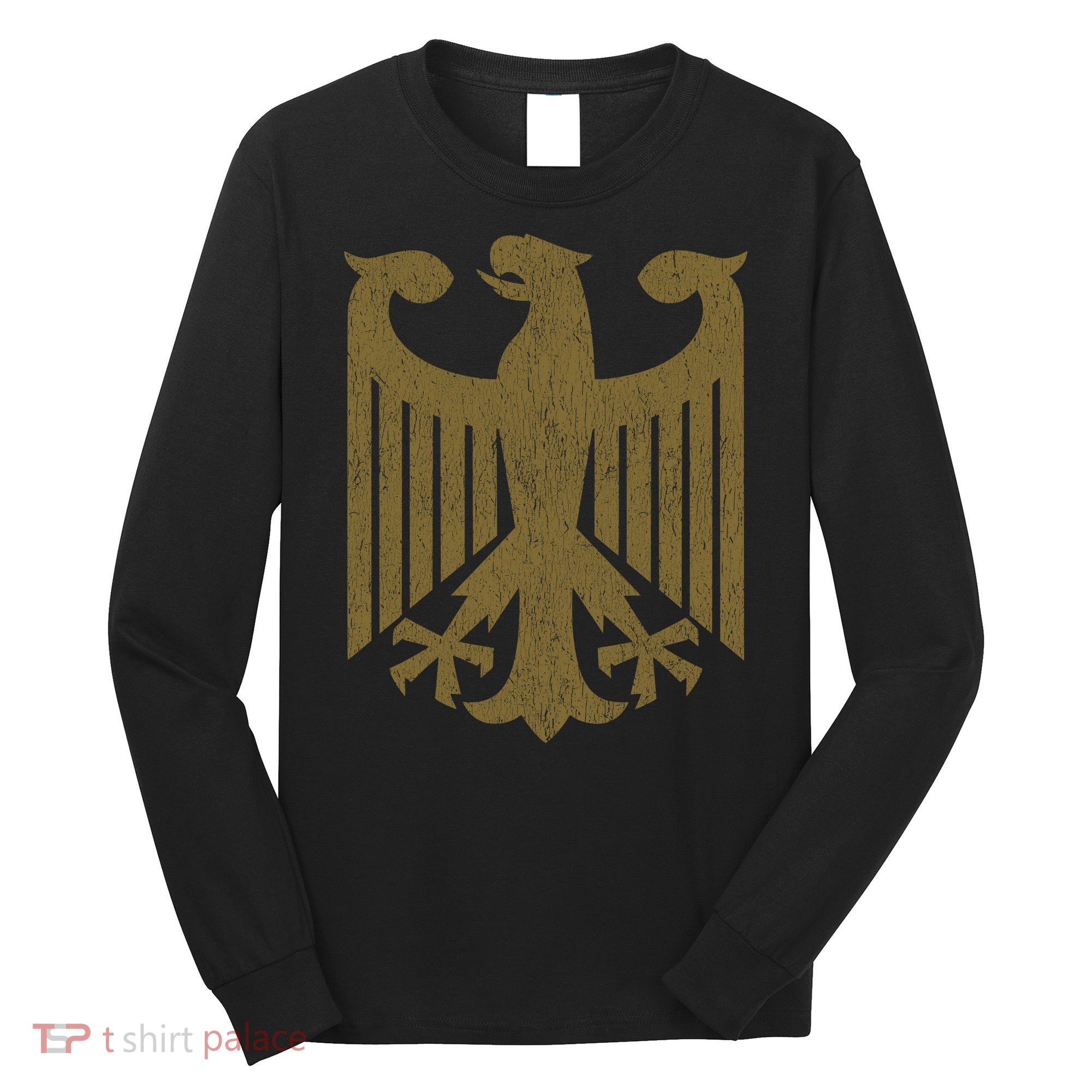 Coat Of Arms Germany | German Eagle Gold Souvenir Long Sleeve Shirt