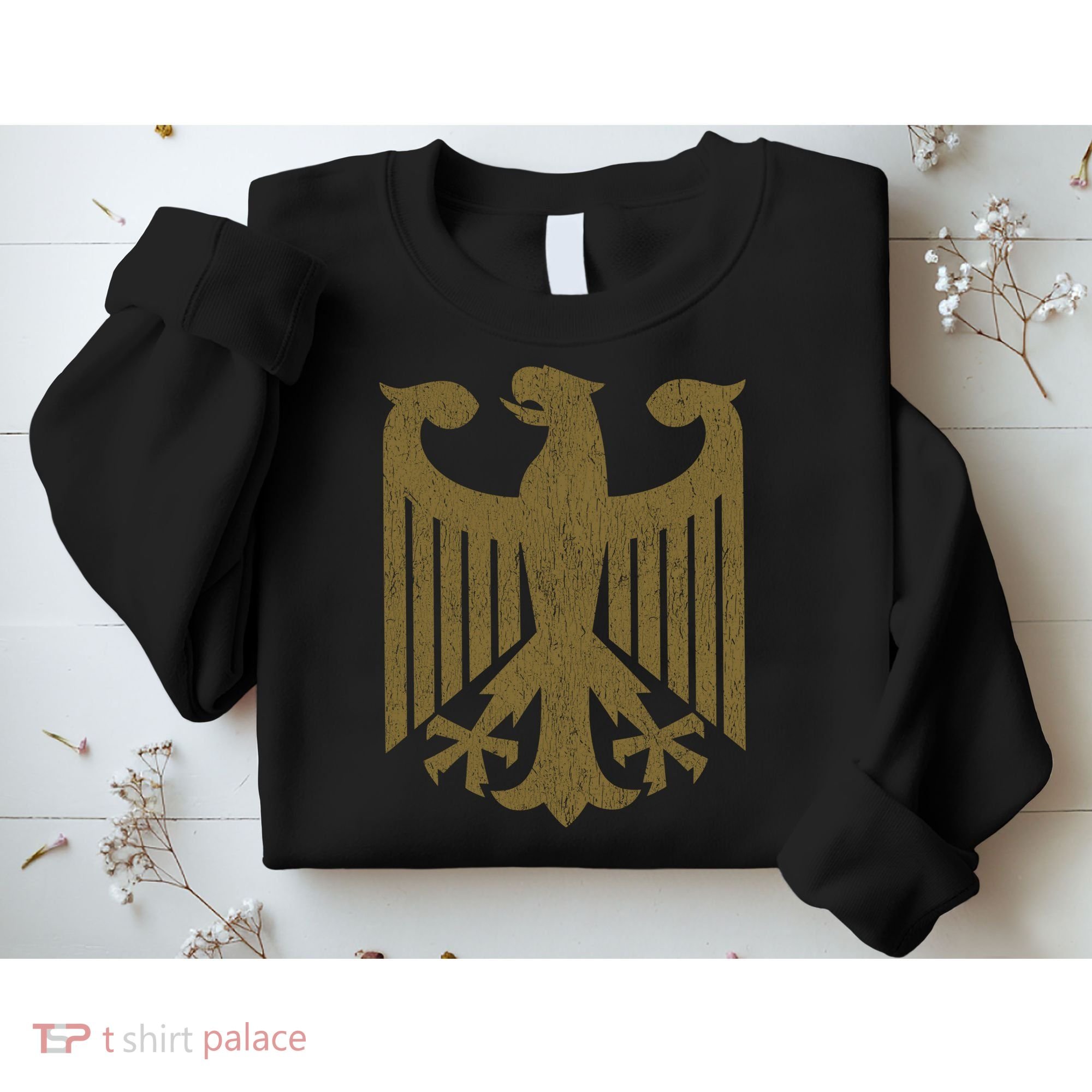 Coat Of Arms Germany | German Eagle Gold Souvenir Sweatshirt