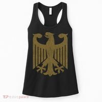 Coat Of Arms Germany | German Eagle Gold Souvenir Women's Tank Top thumb 0