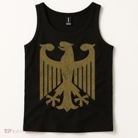 Coat Of Arms Germany | German Eagle Gold Souvenir Tank Top thumb 2