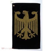 Coat Of Arms Germany | German Eagle Gold Souvenir Golf Towel thumb 0