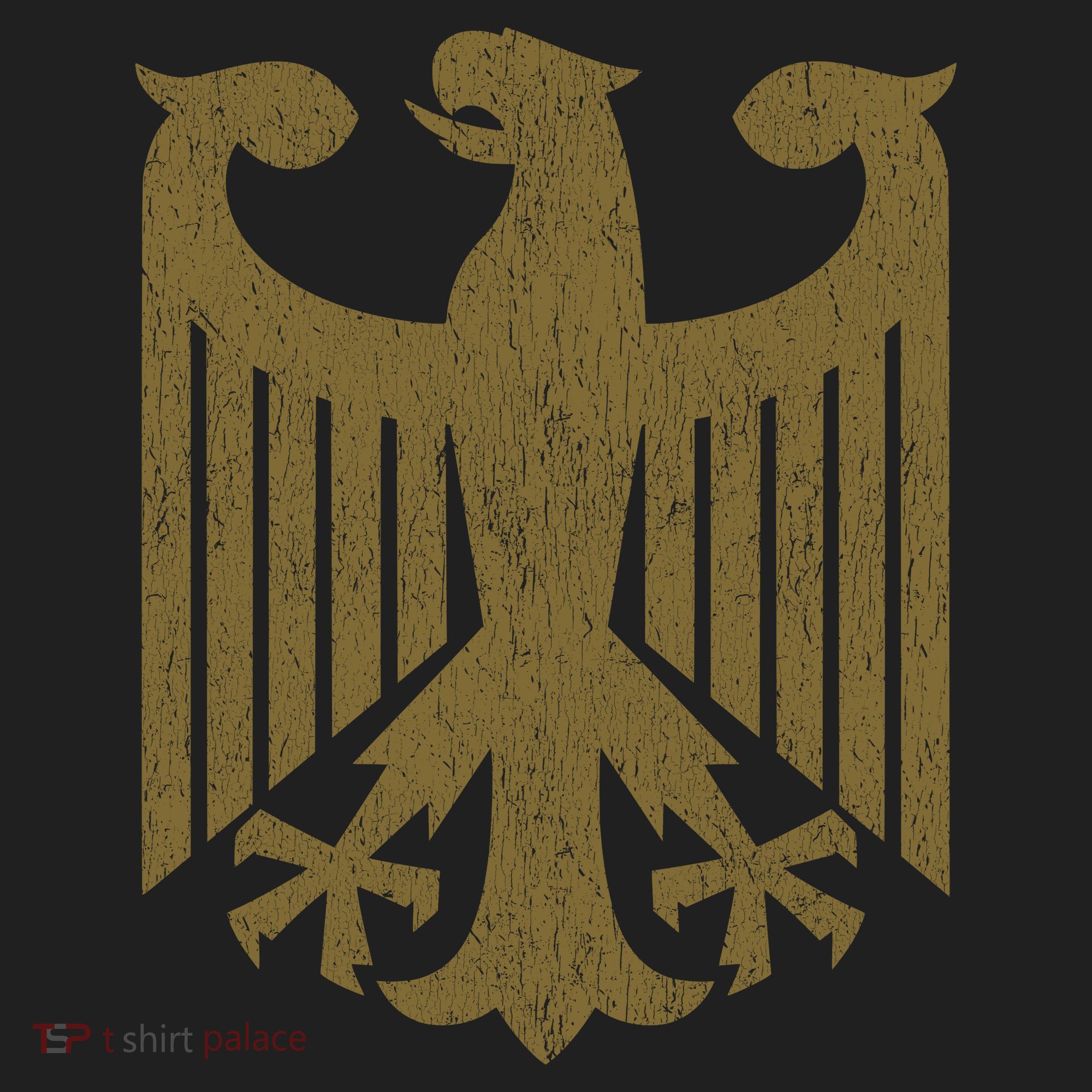 Coat Of Arms Germany | German Eagle Gold Souvenir Golf Towel
