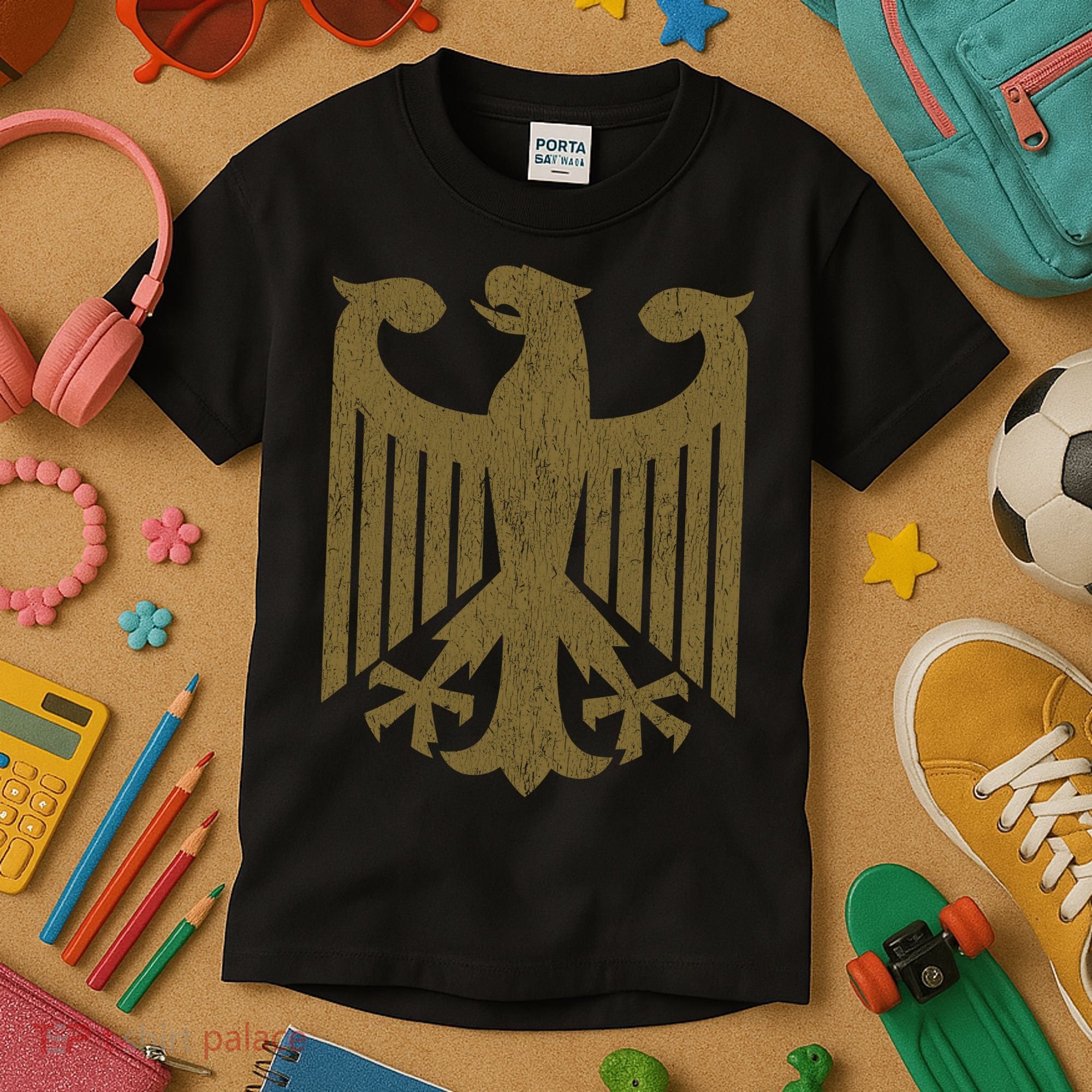 Coat Of Arms Germany | German Eagle Gold Souvenir Kids T-Shirt