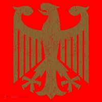 Coat Of Arms Germany | German Eagle Gold Souvenir Santa Hat thumb 1