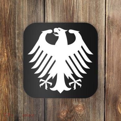 Coat Of Arms Of Germany | German Eagle Coaster