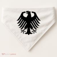 Coat Of Arms Of Germany | German Eagle USA-Made Doggie Bandana thumb 0