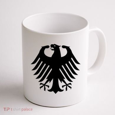 Coat Of Arms Of Germany | German Eagle Coffee Mug back