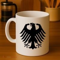 Coat Of Arms Of Germany | German Eagle Coffee Mug thumb 4