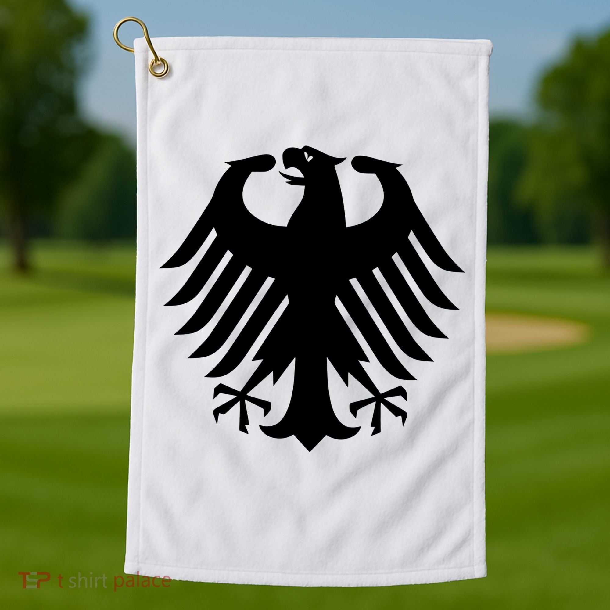 Coat Of Arms Of Germany | German Eagle Golf Towel