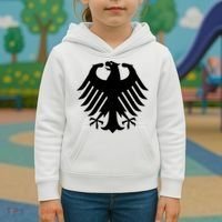 Coat Of Arms Of Germany | German Eagle Kids Hoodie thumb 3