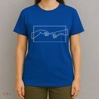 Creation Of Adam Hands T-Shirt thumb 4