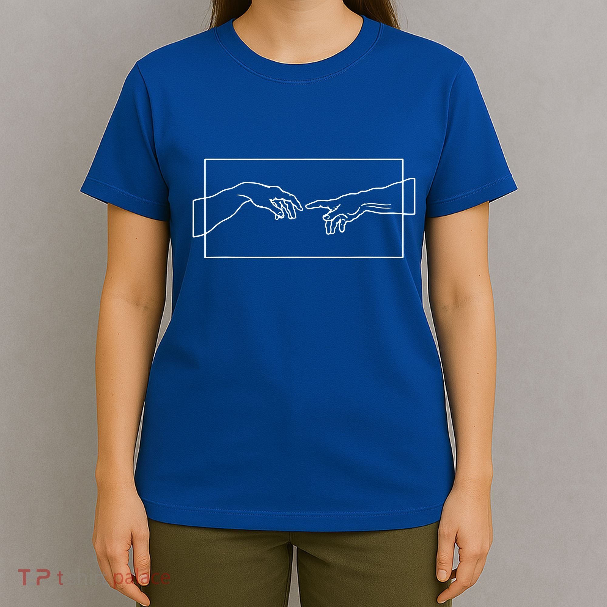 Creation Of Adam Hands T-Shirt